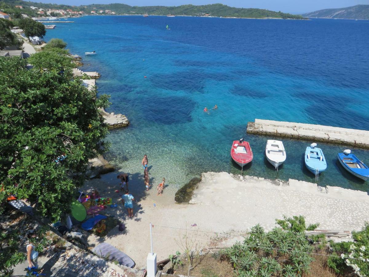 I&J Relaxing Beach Apartments Račišće Kültér fotó