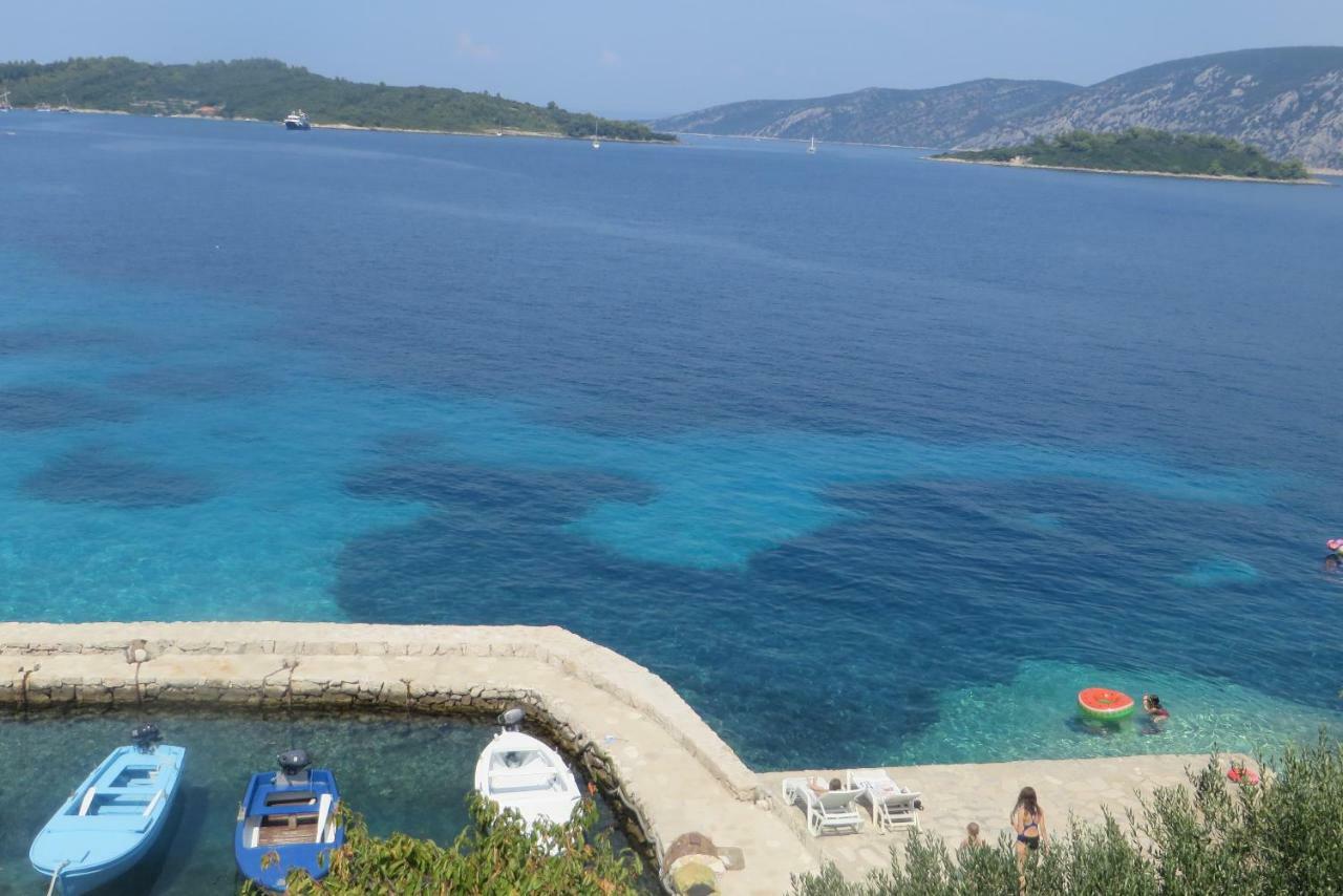 I&J Relaxing Beach Apartments Račišće Kültér fotó